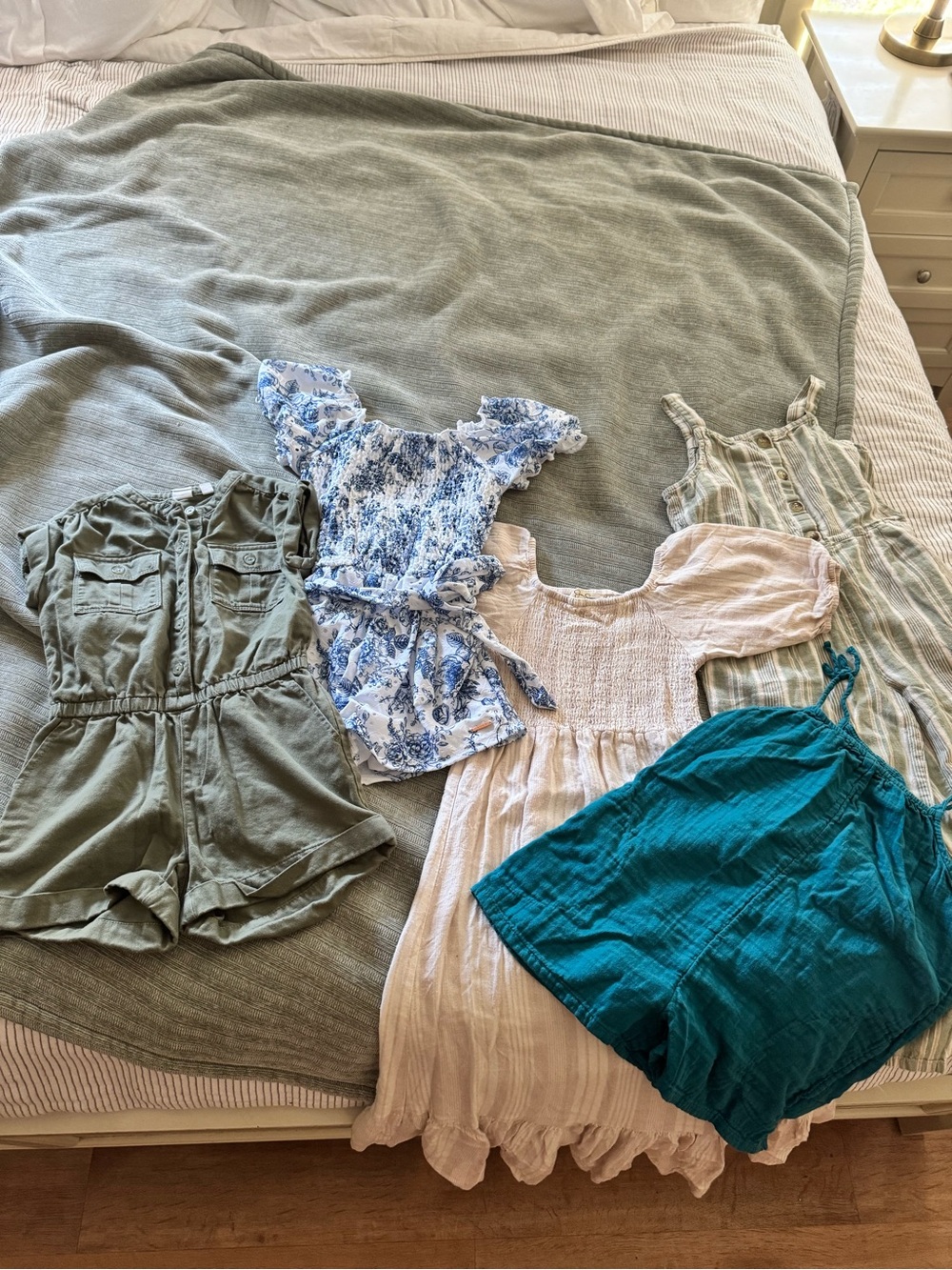 Girls romper/dress bundle